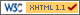 XHTML 1.0 transitionnel valide!